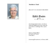 eine Anzeige